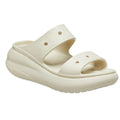 Bone - Front - Crocs Unisex Adult Classic Crush Sandals