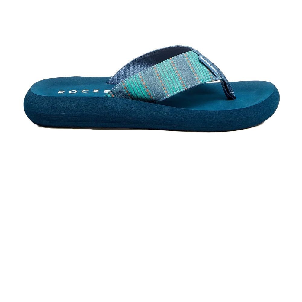 Blue - Lifestyle - Rocket Dog Womens-Ladies Spotlight Rome Flip Flops