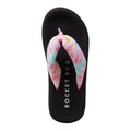 Pastel-Multicoloured - Side - Rocket Dog Womens-Ladies Sunset Puff Tucker Flip Flop