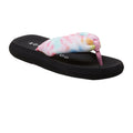 Pastel-Multicoloured - Front - Rocket Dog Womens-Ladies Sunset Puff Tucker Flip Flop