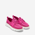 Pink Peacock-Grey-Optic White - Front - Cole Haan Womens-Ladies 4.ZeroGrand Regatta Trainers