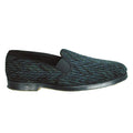 Blue - Back - GBS Lonsdale Mens Twin Gusset Slipper - Mens Slippers