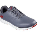 Grey-Red - Front - Skechers Mens Go Golf Tempo Golf Shoes