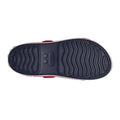 Navy-Varsity Red - Pack Shot - Crocs Toddler Crocband Sandals