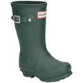 Green - Front - Hunter Childrens-Kids Original Wellington Boots