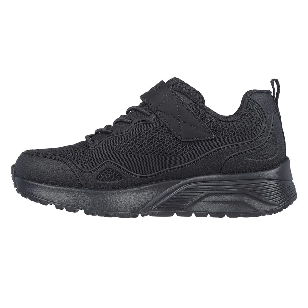 Black - Lifestyle - Skechers Childrens-Kids Uno Lite Worlo Trainers