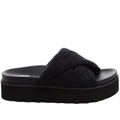 Black - Lifestyle - Rocket Dog Womens-Ladies Breeze Atlanta Terrycloth Sandals