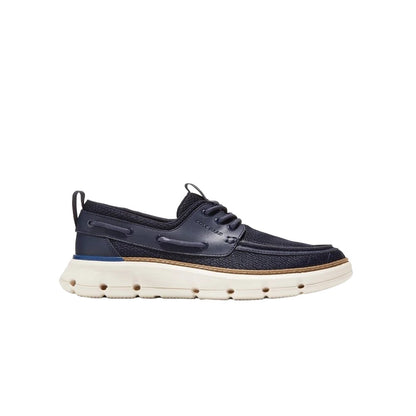 Navy-Sodalite Blue-Ivory - Lifestyle - Cole Haan Mens 4.ZeroGrand Regatta Trainers