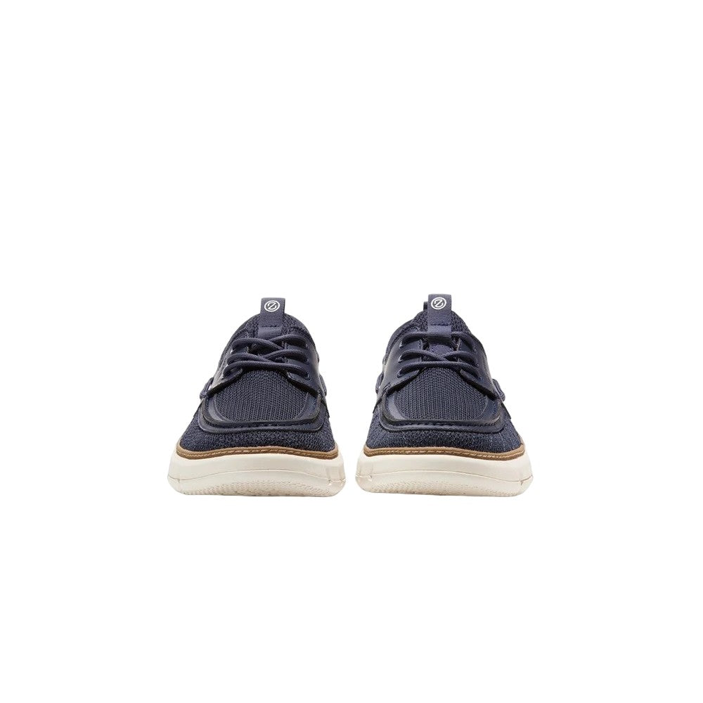 Navy-Sodalite Blue-Ivory - Close up - Cole Haan Mens 4.ZeroGrand Regatta Trainers