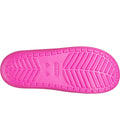 Pink - Side - Crocs Unisex Adult Classic Sandals