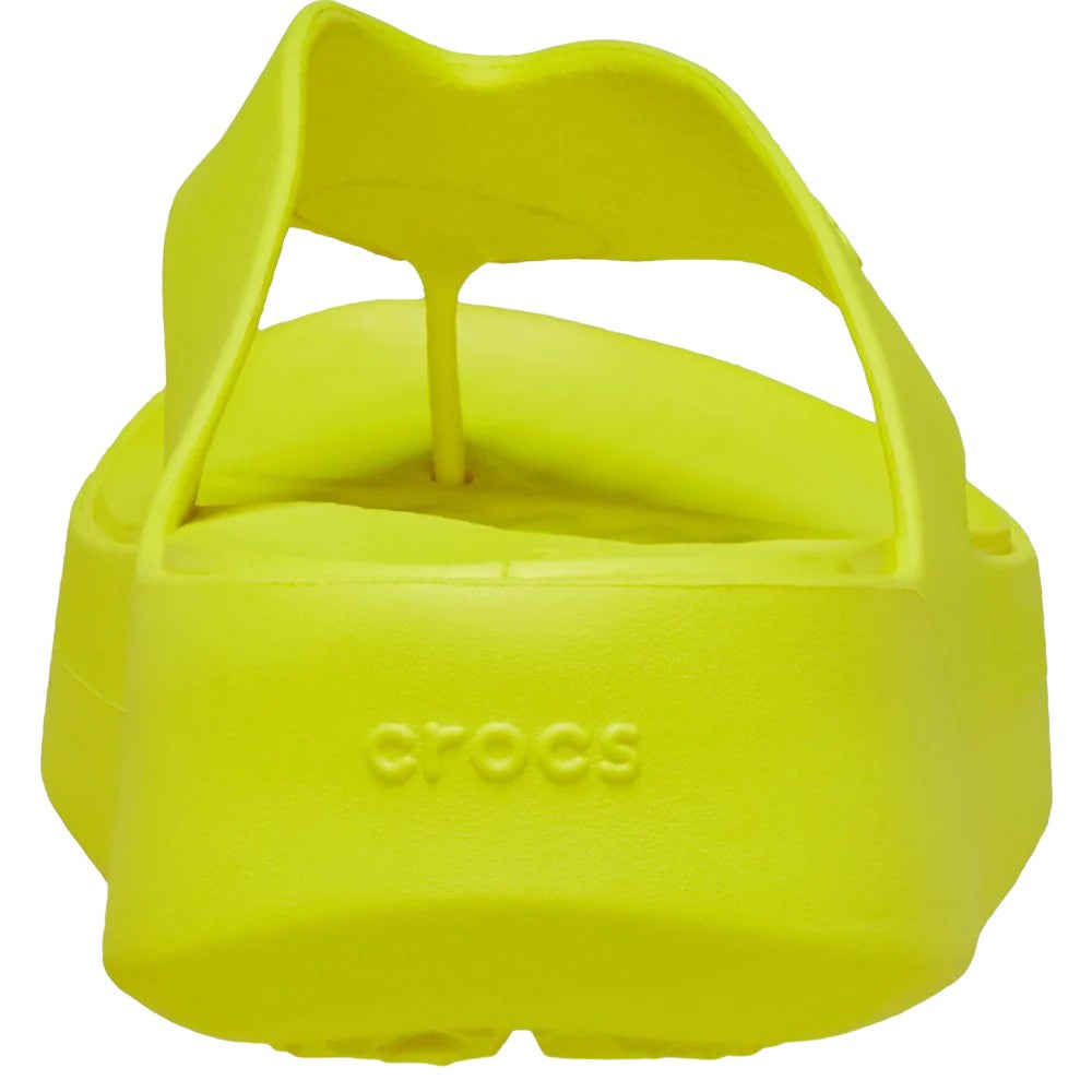 Acidity - Back - Crocs Womens-Ladies Getaway Platform Flip Flops