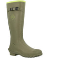 Olive - Front - Muck Boots Unisex Adult Harvester Wellington Boots