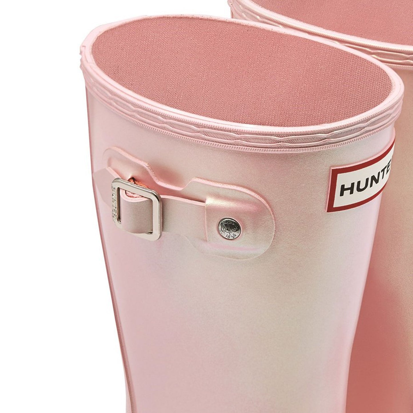 Bella - Pack Shot - Hunter Childrens-Kids Original Pearlised Wellington Boots