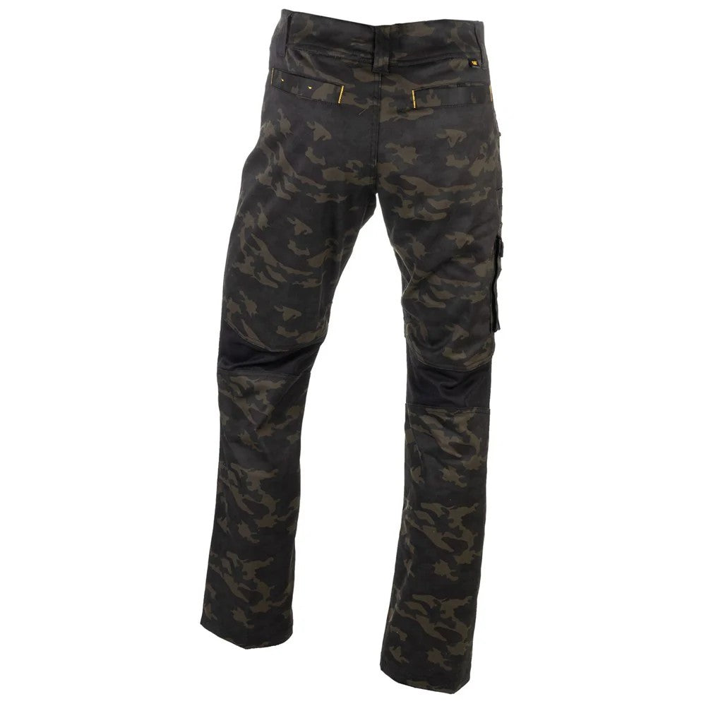 Night Camo - Back - Caterpillar Mens Operator Flex Trousers