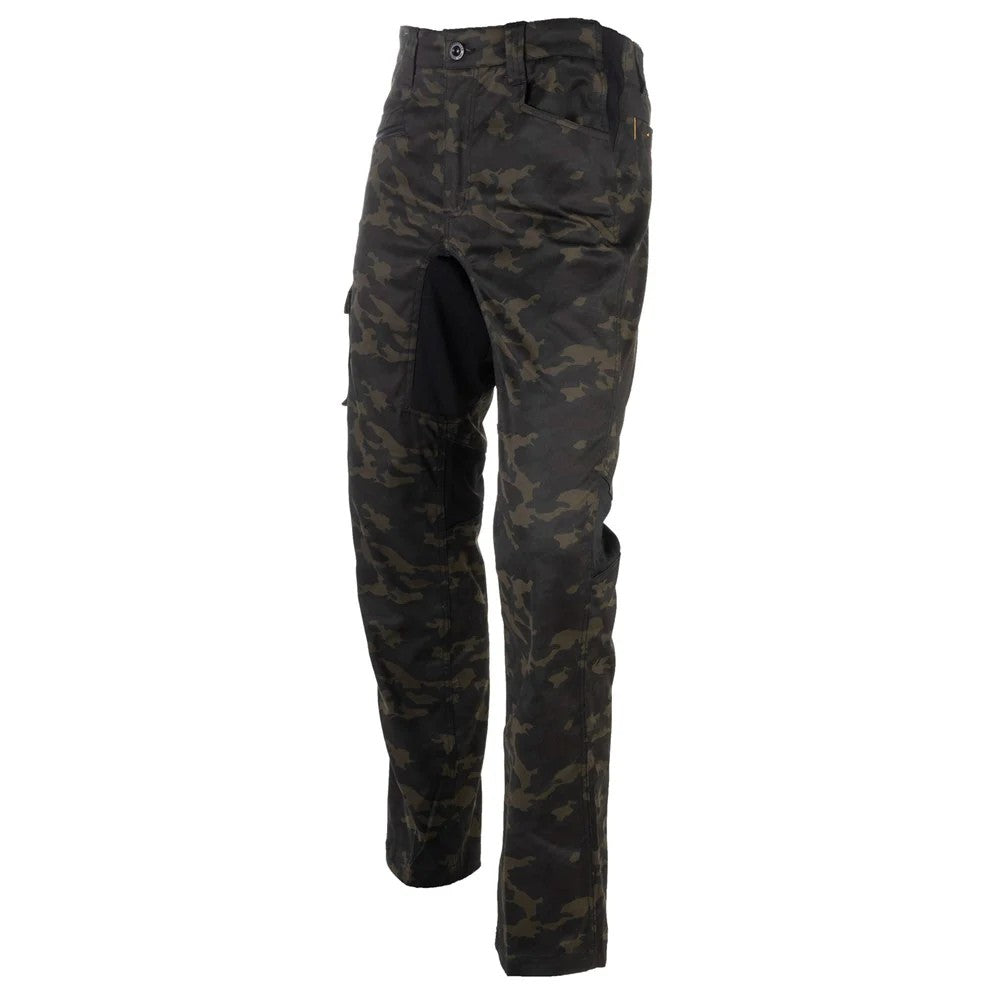 Night Camo - Side - Caterpillar Mens Operator Flex Trousers