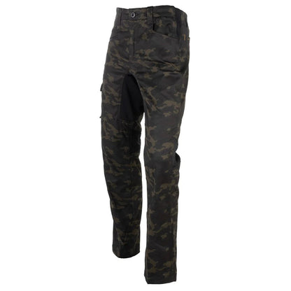 Night Camo - Side - Caterpillar Mens Operator Flex Trousers