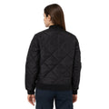 Black - Lifestyle - Dickies Womens-Ladies Quilted Bomber Jacket