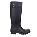 Black - Back - Hunter Womens-Ladies Original Tall Wellington Boots