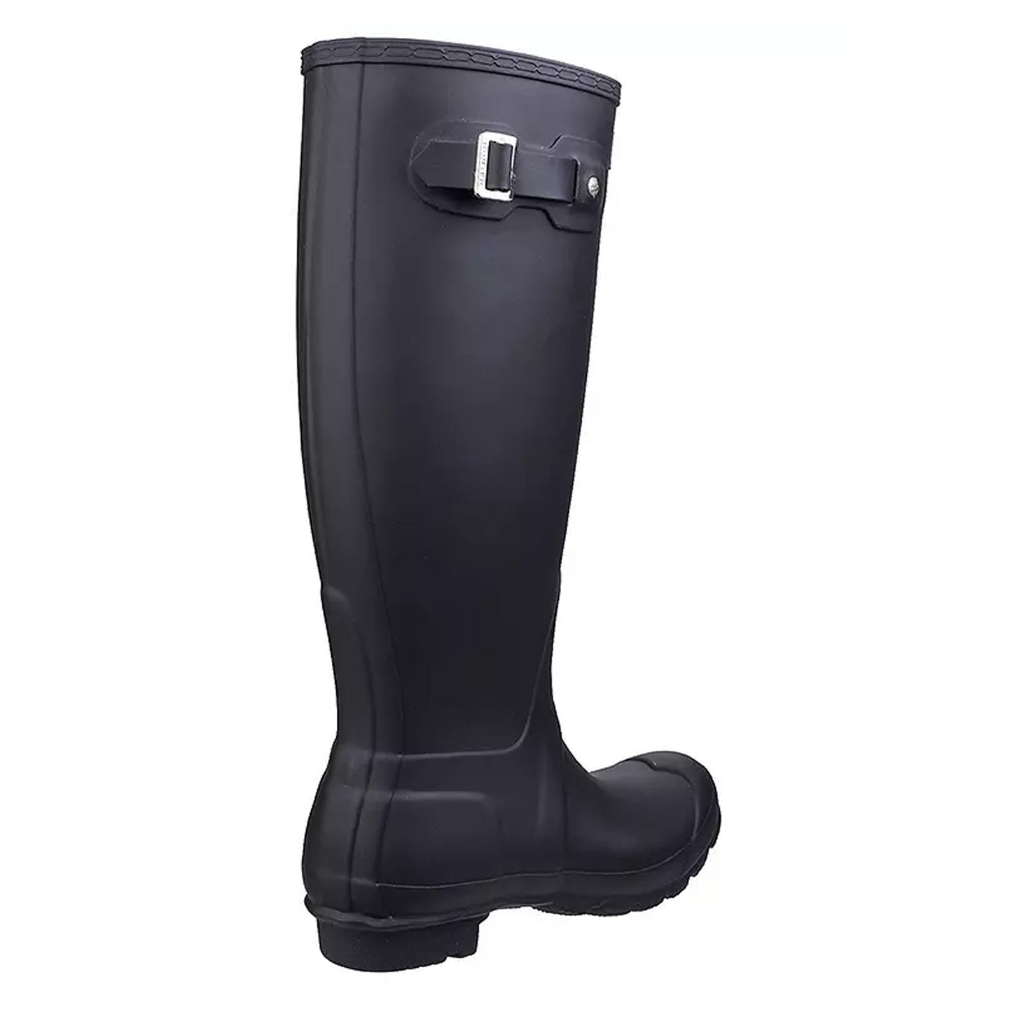 Black - Side - Hunter Womens-Ladies Original Tall Wellington Boots