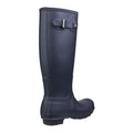 Navy - Back - Hunter Womens-Ladies Original Tall Wellington Boots