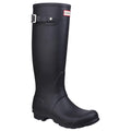 Black - Front - Hunter Womens-Ladies Original Tall Wellington Boots