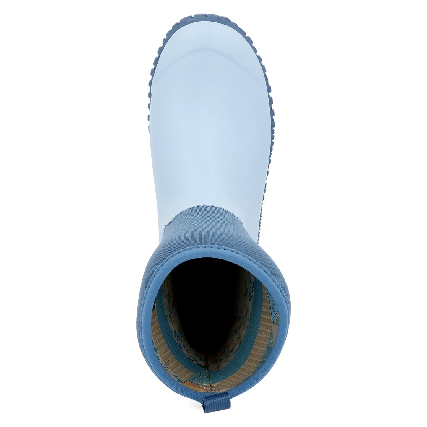 Blue - Close up - Muck Boots Womens-Ladies Muckster II Mid Cut Wellington Boots