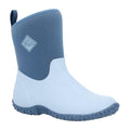 Blue - Front - Muck Boots Womens-Ladies Muckster II Mid Cut Wellington Boots