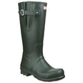 Dark Olive - Front - Hunter Mens Original Adjustable Side Tabs Wellington Boots