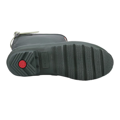 Green - Side - Hunter Womens-Ladies Original Tall Wellington Boots