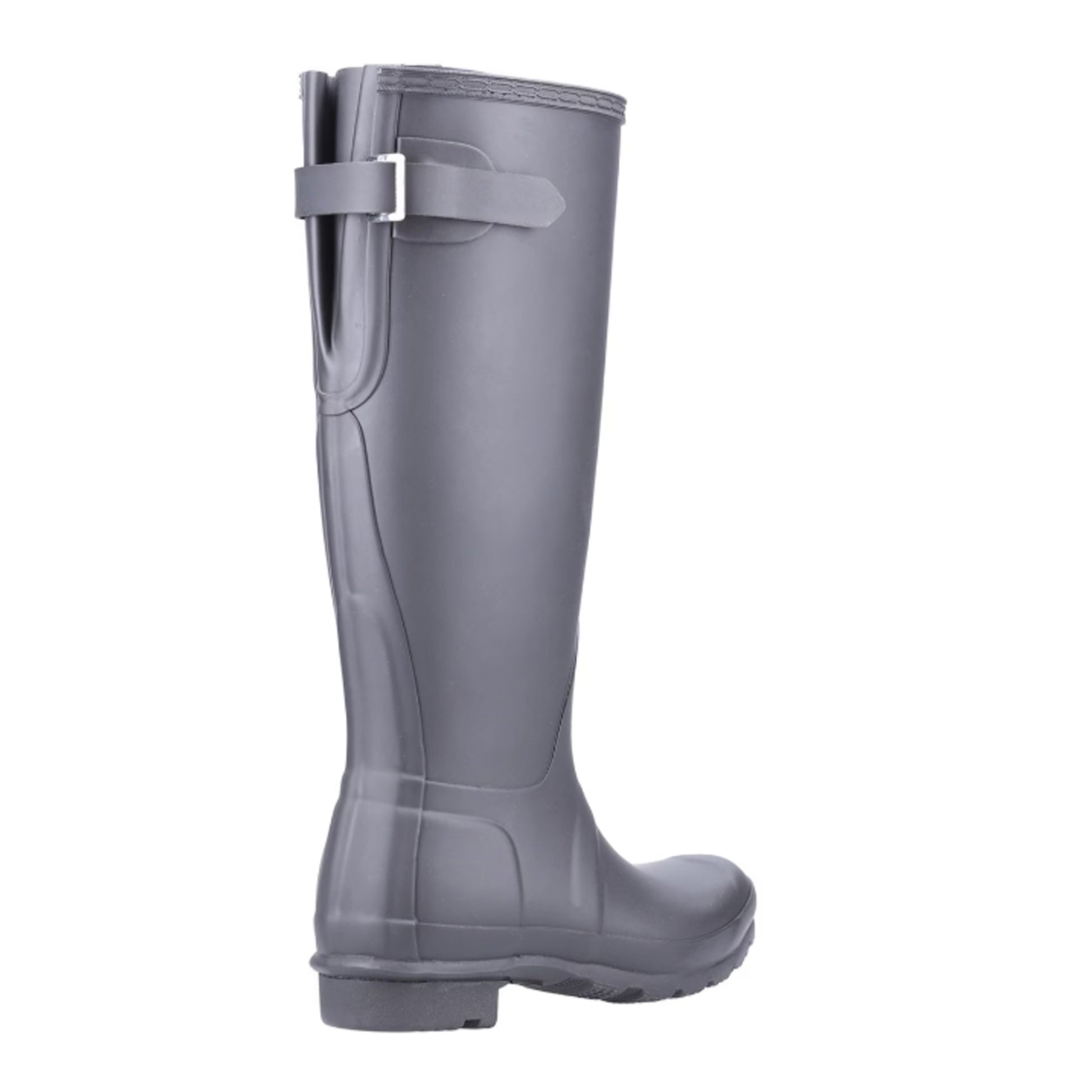 Black - Side - Hunter Womens-Ladies Original Tall Wellington Boots