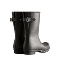 Black - Back - Hunter Womens-Ladies Short Wellington Boots