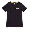 Black - Front - Caterpillar Mens Trademark T-Shirt