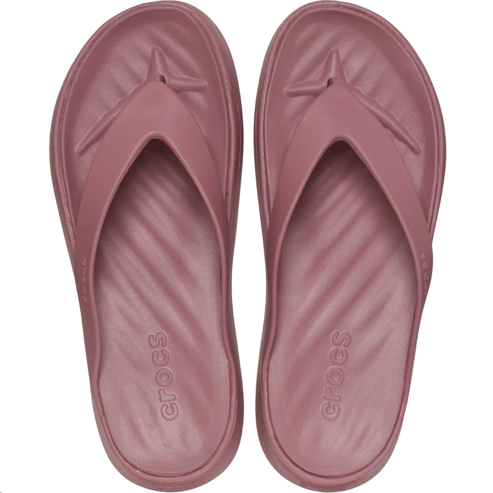 Cassis - Side - Crocs Womens-Ladies Getaway Flip Flops