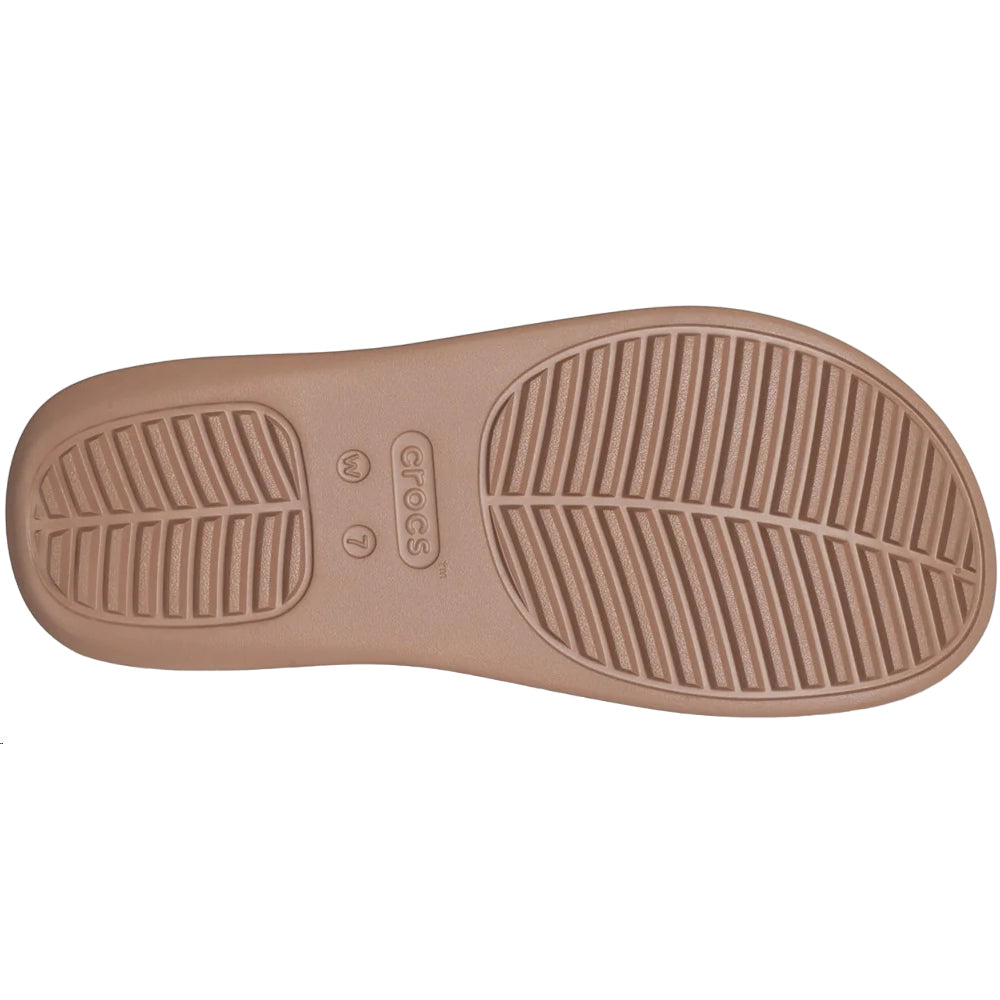 Latte - Lifestyle - Crocs Womens-Ladies Getaway Flip Flops