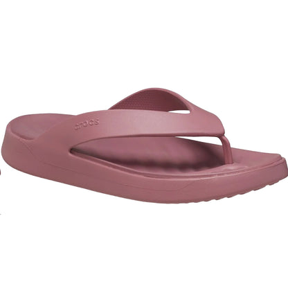 Cassis - Front - Crocs Womens-Ladies Getaway Flip Flops