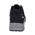 Black - Back - Hi-Tec Mens Saunter Waterproof Hiking Boots