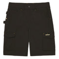 Black - Front - Caterpillar Mens Nexus Stretch Shorts