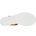 Chestnut - Side - Skechers Womens-Ladies Desert Kiss Serendipitous Sandals