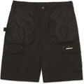Black - Front - Caterpillar Mens Nexus Stretch Holster Pocket Shorts