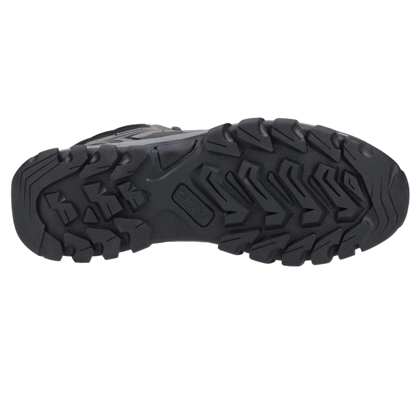 Charcoal-Grey-Dark Blue - Side - Hi-Tec Mens V-Lite Explorer Suede V-Lite Waterproof Hiking Boots