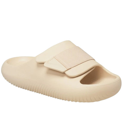 Shitake - Front - Crocs Unisex Adult Mellow Luxe Sliders
