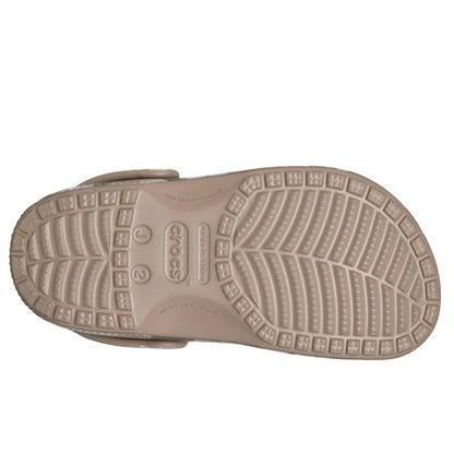 Mushroom - Side - Crocs Childrens-Kids Classic Clogs