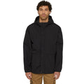 Black - Side - Dickies Mens Waterproof Jacket