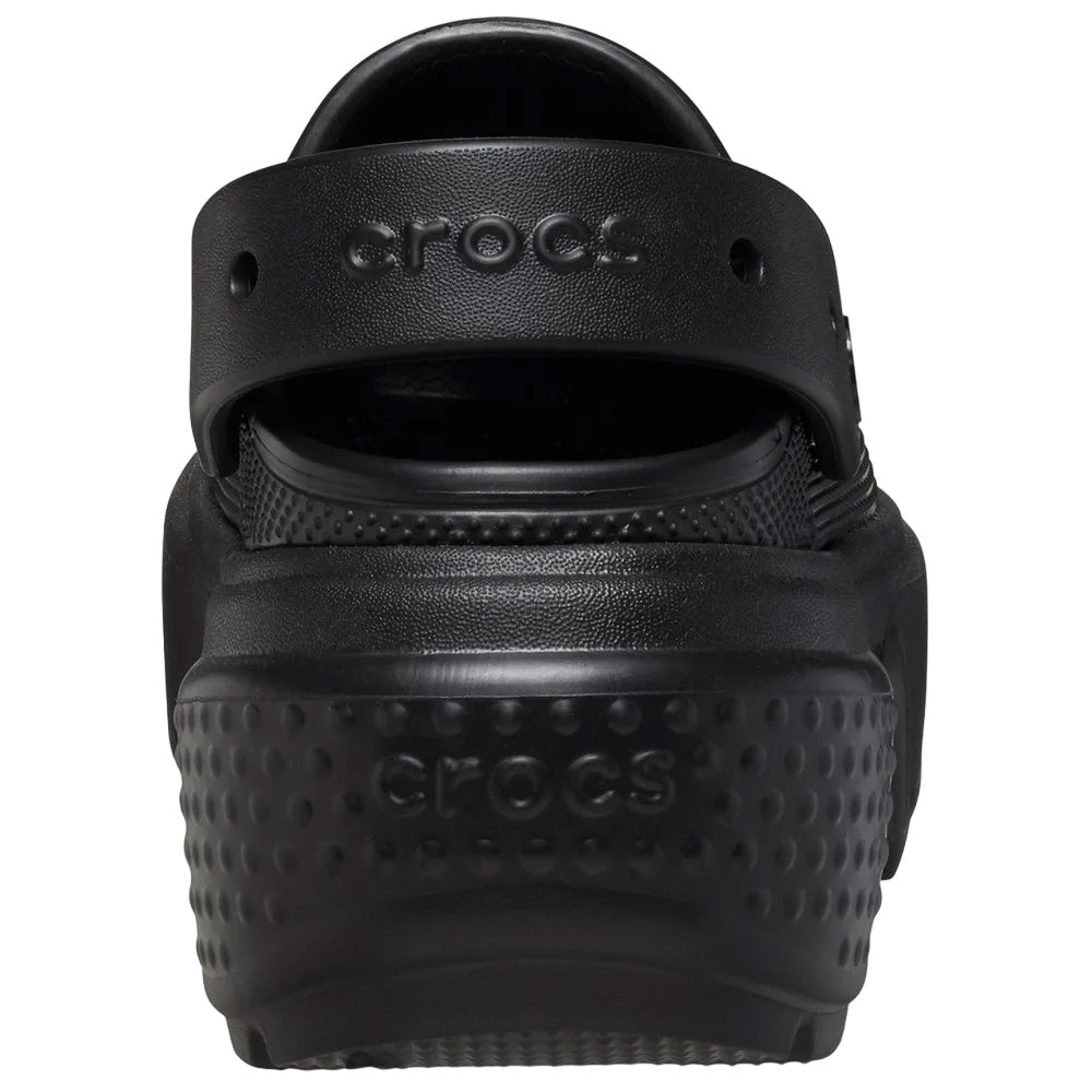 Black - Back - Crocs Unisex Adult Stomp Clogs