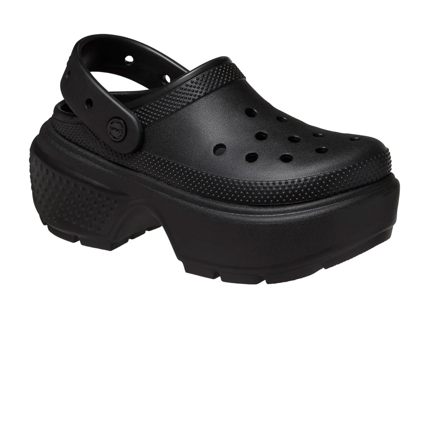Black - Front - Crocs Unisex Adult Stomp Clogs