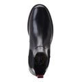 Black - Pack Shot - Base London Mens Cutler Leather Waxy Chelsea Boots