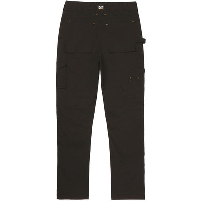 Black - Back - Caterpillar Mens Nexus Stretch Work Trousers