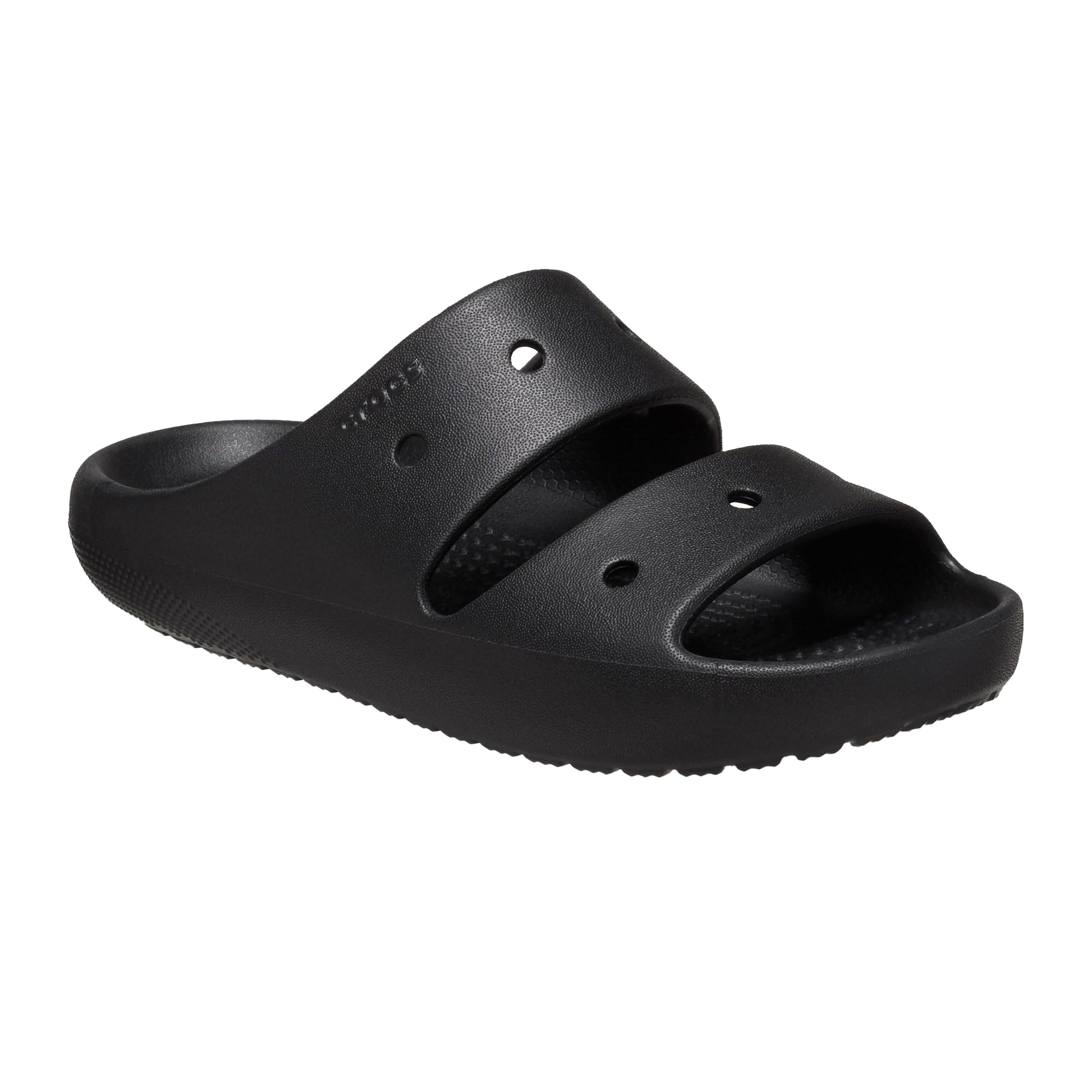 Black - Front - Crocs Childrens-Kids Classic Sandals