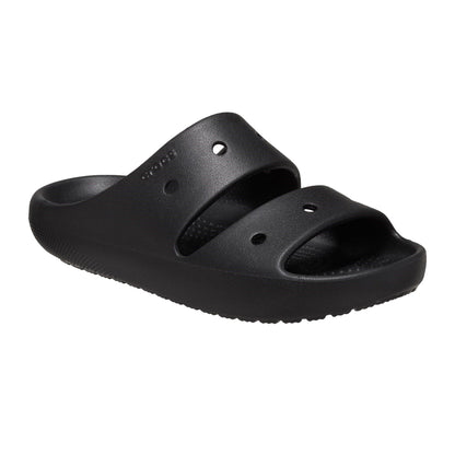 Black - Front - Crocs Childrens-Kids Classic Sandals