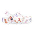 White-Pink-Blue - Lifestyle - Crocs Childrens-Kids Classic Unicorn Clogs